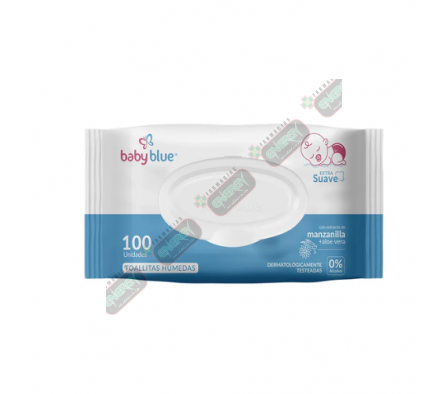 BABYBLUE TOHALLITAS HUMEDAS X 100 UNID-2200