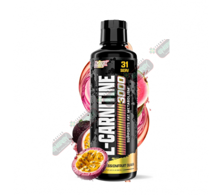 LIQUD CARNITINE 3000 16OZ PASSION GUAVA-NUTREX