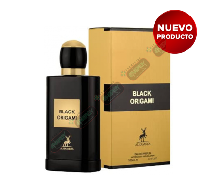 MAISON ALHAMBRA BLACK ORIGAMI EDP X 100 ML - 0065