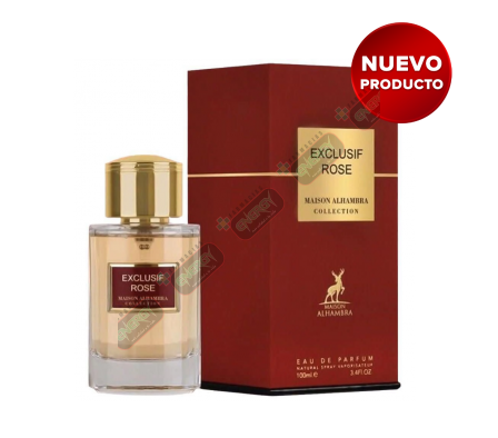 MAISON ALHAMBRA EXCLUSIF ROSE EDP X 100 ML - 5497