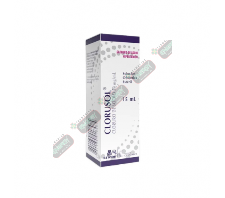 CLORUSOL  SOLUC OFT X 15ML-8485 