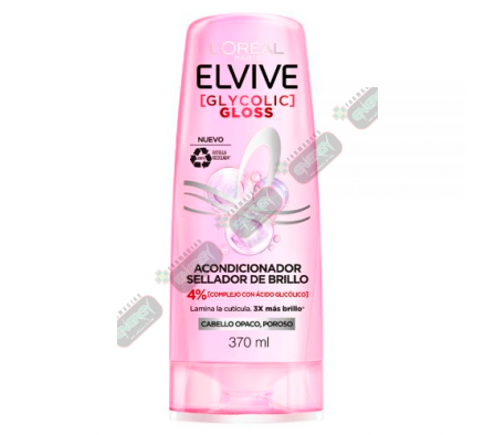 ELVIVE GLYCOLIC GLOSS ACONDICIONADOR X 370 ML-8617