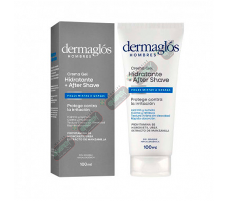 DERMAGLOS HOMBRE CREM GEL HIDRAT+AFTER 100GRS-8306