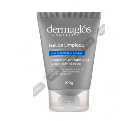 DERMAGLOS HOMBRES GEL LIMPIEZA 100GRS-8313