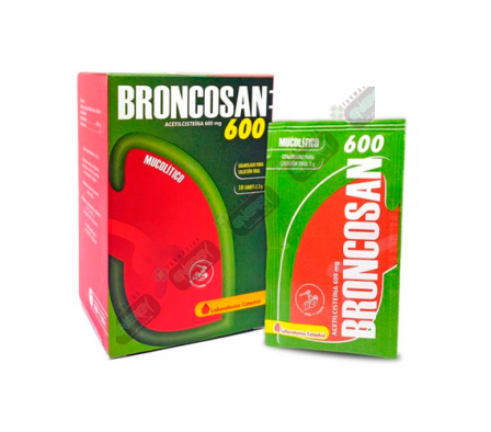 BRONCOSAN 600 X 10 SOBRES - 6702