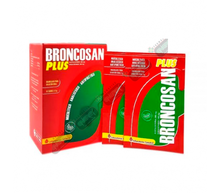 BRONCOSAN PLUS X 10 SOBRES - 6696
