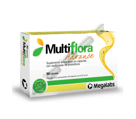 MULTIFLORA ADVANCE CAJA X 30 CAPSULAS - 7499