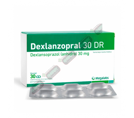 DEXLANZOPRAL DR 30MG CAJA X 30 CAPSULAS-7010