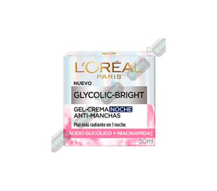 LOREAL GLYCOL GEL CREMA NOCHE ANTIMANCHA 50ML-0665