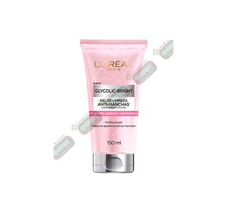 LOREAL GLYCOL GEL LIMPIEZA ANTIMANCHA 150ML-0658 