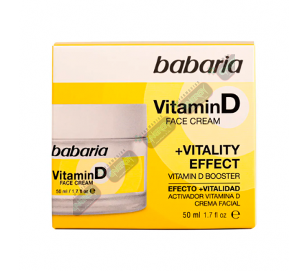 BABARIA CREMA VITAMIN D. FACIAL 50ML-8932
