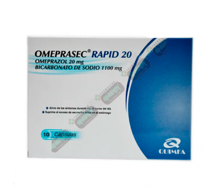 OMEPRASEC RAPID 20MG CAJA X 10 CAPSULAS-7769