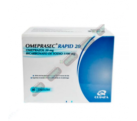 OMEPRASEC RAPID 20MG CAJA X 30 CAPSULAS-8804