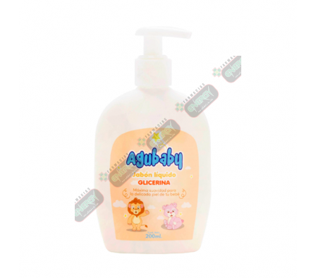 AGUBABY JABON LIQ. GLICERINA X 200ML - 4130