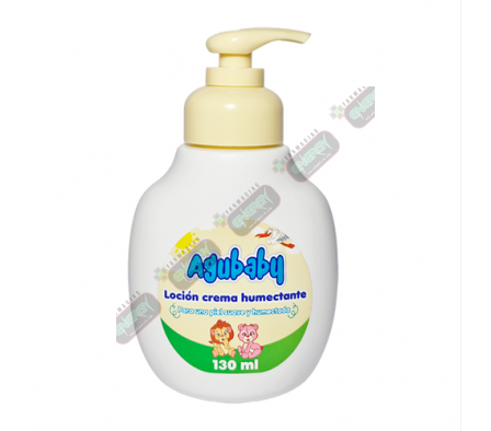AGUBABY LOCION CREMA HUMECTANTE X 130ML - 5212