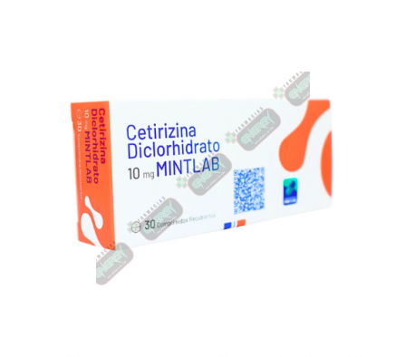 CETIRIZINA 10MG MITLAB CAJA X 30 COMP-3146
