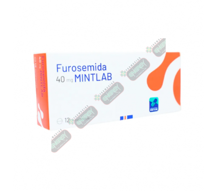 FUROSEMIDA 40MG MINTLAB CAJA X 12 COMPRIMIDOS-2750