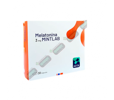 MELATONINA 3MG MINTLAB CAJA X 30 CAPSULAS-4402
