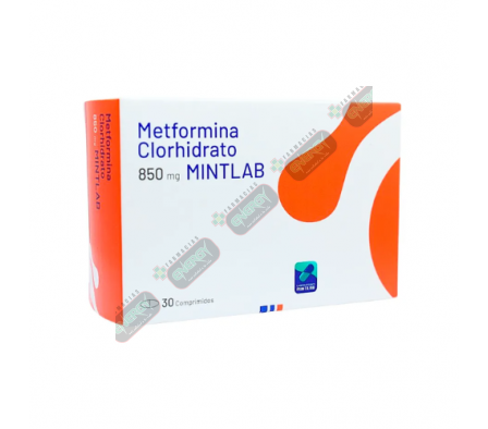 METFORMINA 850MG MINTLAB CAJA X 30 COMP -2774