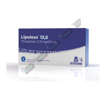LIPOLESS 12,5 MG CAJA X 4 VIALES - 1416