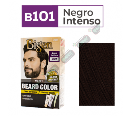 BIGEN MEN BEARD COLOR B 101 NEGRO INTENSO-018