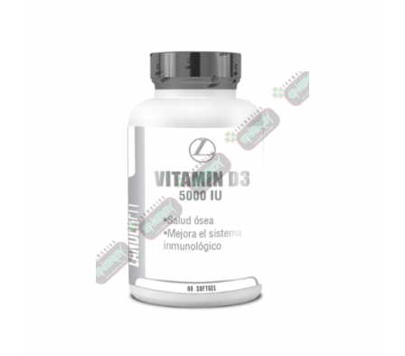 LANDERFIT VITAMINA D3  5000IU  X 60 SOFTGELS