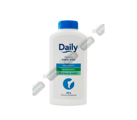 TALCO PARA PIES DAILY 100GR-2873