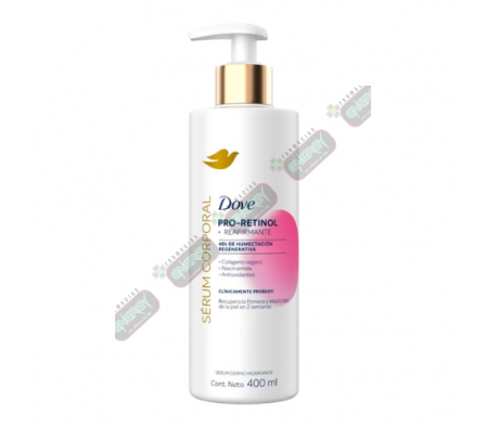 DOVE SERUM CORPORAL PRO RETINOL 12X400ML-2882