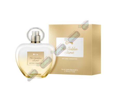 ANTONIO B HER GOLDEN SECRET EDT 80ML-1006
