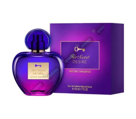 ANTONIO B HER SECRET DESIRE EDT 50ML-1877