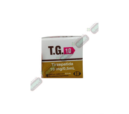 T.G 10 MG CAJA X 4 FRASCOS VIALES 0,5 ML-9851