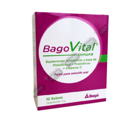 BAGOVITAL INMUNE CAJA X 10 SACHETS -0898