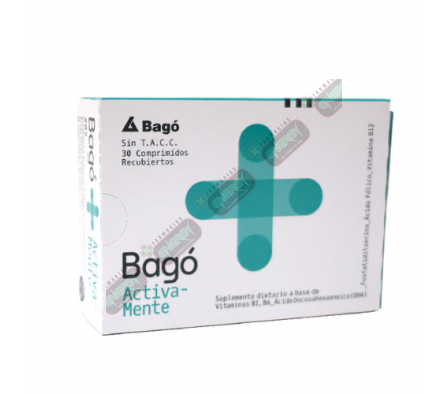 BAGO + ACTIVAMENTE X 30 CIMPRIMIDOS - 8183