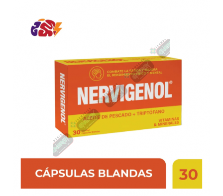 NERVIGENOL CAJA X 30 CAPSULAS -0071