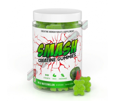 SMASH CREATINE GUMMIEZ WILD WATERMELON X 120 GUMMIES 