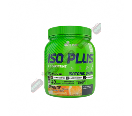 OLIMP ISOPLUS POLVO NARANJA X 700GR 40 SERV-4214