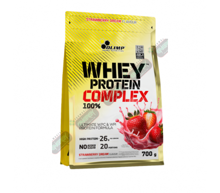 OLIMP WHEY PROTEIN COMPLEX POLVO FRUTILLA X 700GR-8006