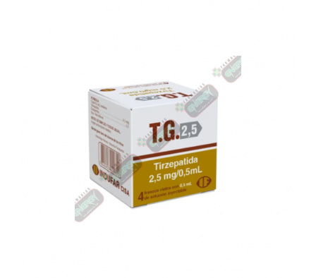 T.G 2,5 MG CAJA X 4 FRASCOS VIALES 0,5 ML-9820