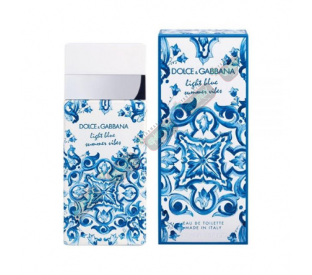DOLCE & GABBANA LIGHT BLUE SUMMER VIBES EDT X 100ML-3500