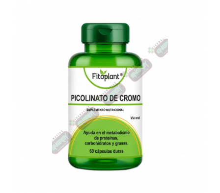 PICOLINATO DE CROMO 250MG FITOPLANT X 60 CAPS-1611