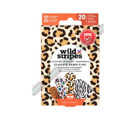 CURITAS INF. P/ PIELES SENS. WILD STRIPES ANIMAL X UN (20)-7158