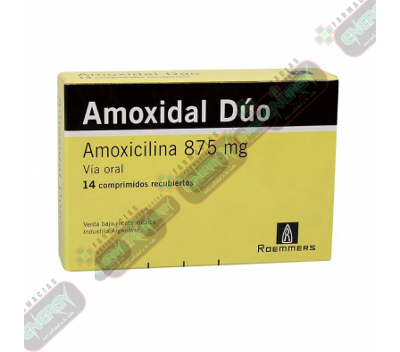 AMOXIDAL DUO 875mg x 14 Compr. - 1202/2045