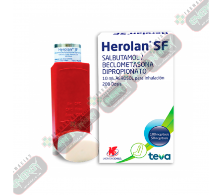 HEROLAN INHALADOR 10ml 200 DOSIS - 0707