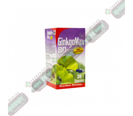 GINKGO MAX X 30 COMPRIMIDOS - GARDEN 